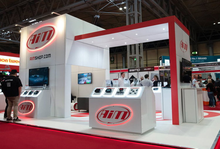 Aim tech exhibition stand