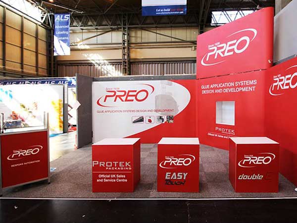 Preo exhibition stand