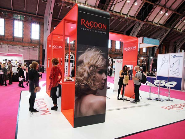Racoon Exhibition Stand