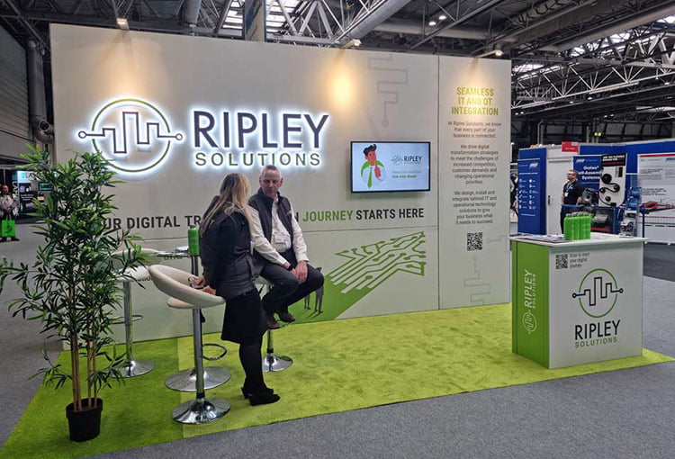 Ripley Solutions exhibition stand