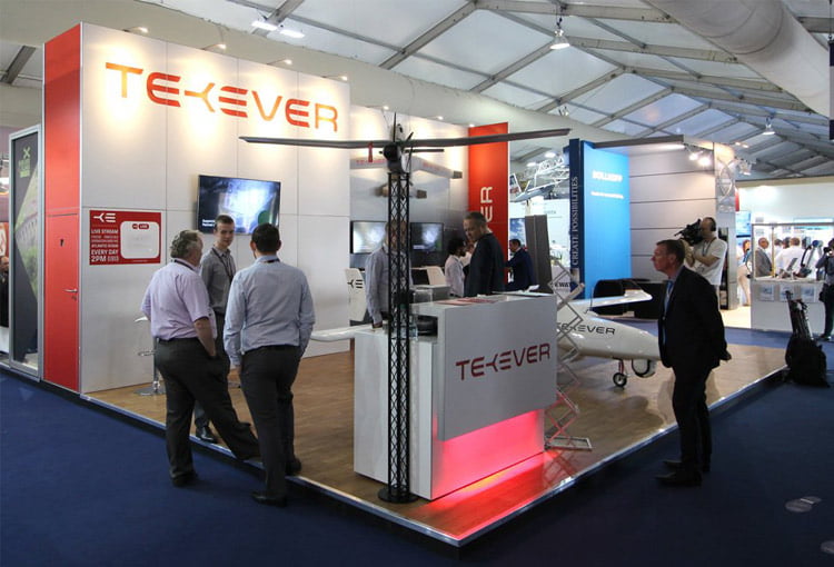 Custom Exhibition Stands - Tekever