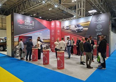 HH drive right exhibition stand