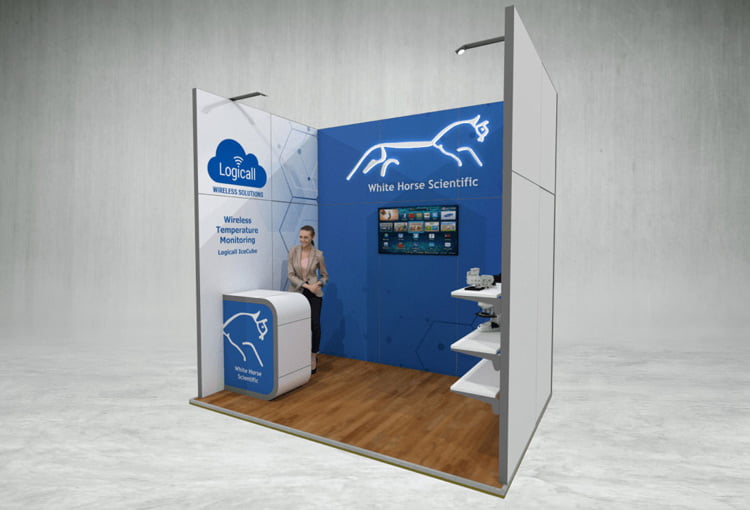 Exhibition stand packages - 1c right view