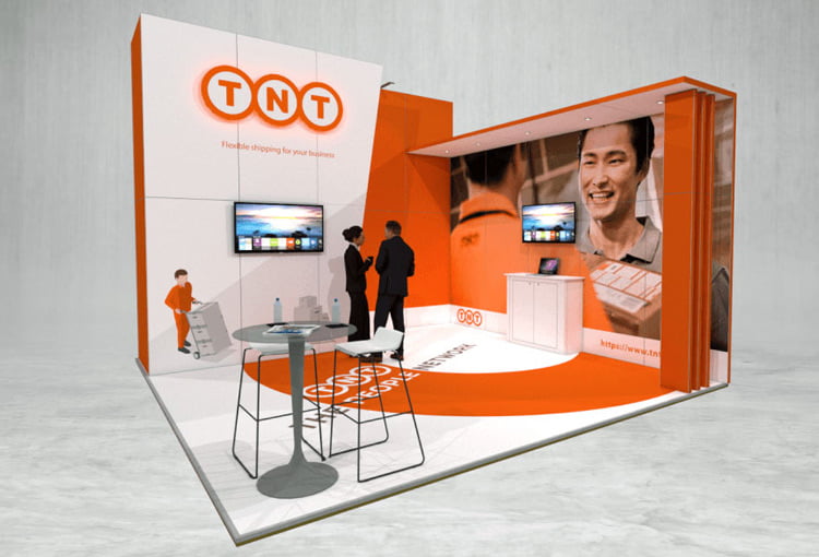 Exhibition stand packages - 5a front view