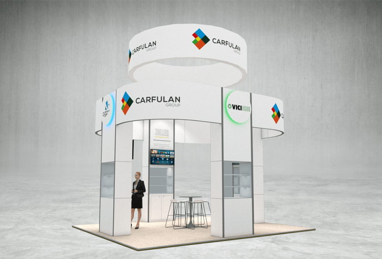 Free exhibition stand design Carfulan