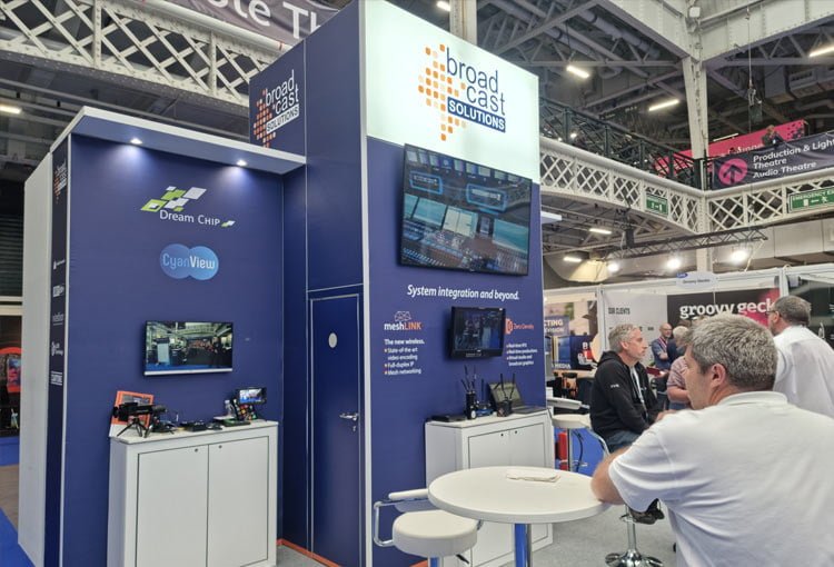 Broadcast Solutions Exhibition Stand