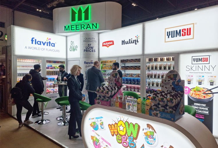 AECC exhibition stand design - Meeran