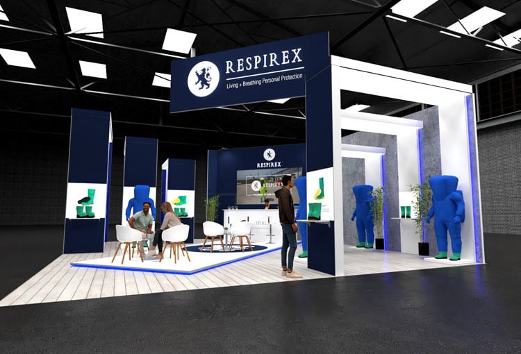 Free Exhibition Stand Design Respirex