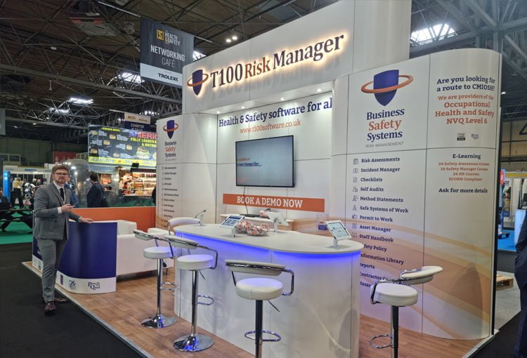 Business Safety Solutions Exhibition Stand
