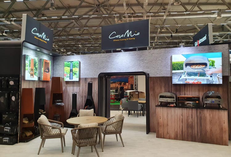 Exhibition stand hire Germany - Casa Mia Exhibition Stand