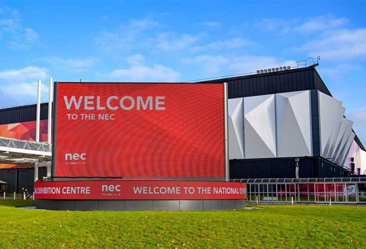 NEC exhibition stand design