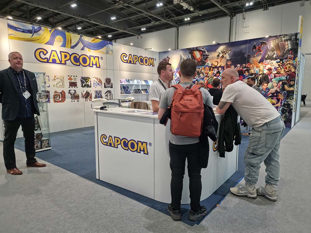 Capcom Exhibition Stand