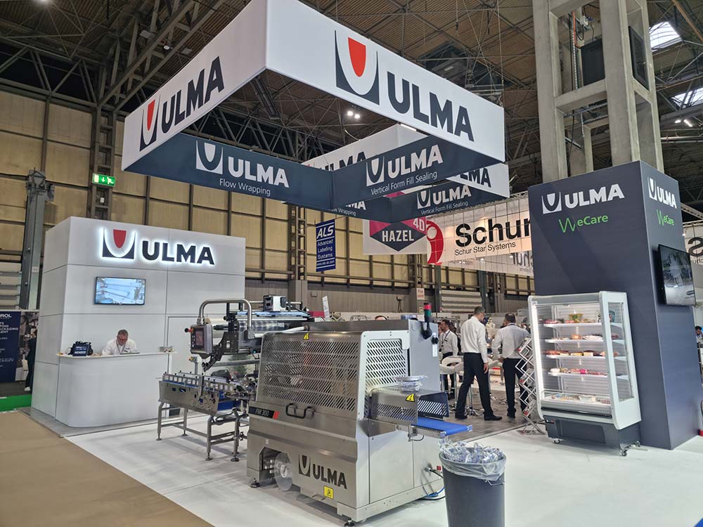 An inviting, custom exhibition stand for Ulma