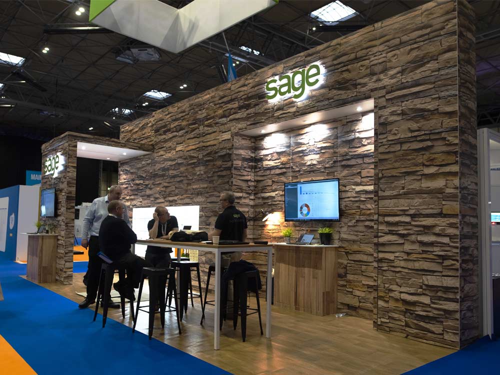 Exhibition Stand Design Sage Medium