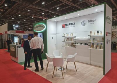 the paper straw co exhibition stand