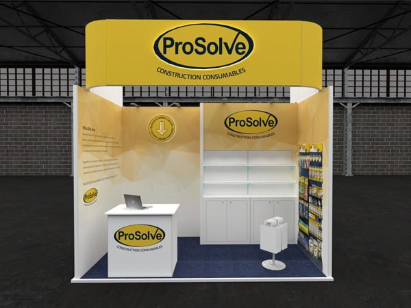 Pro Solve exhibition stand design