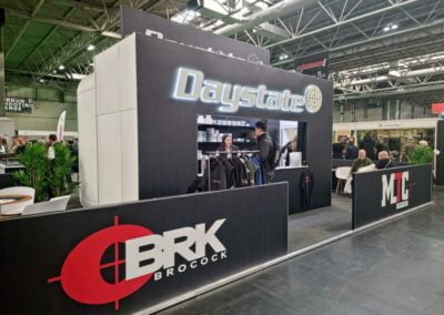 daystate bespoke exhibition stand