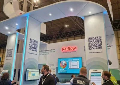 re-flow exhibition stand