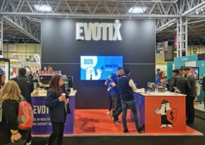 Evotix exhibition stand