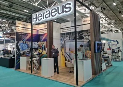 Heraeus exhibition stand
