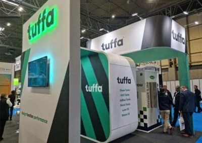 Tuffa exhibition stand