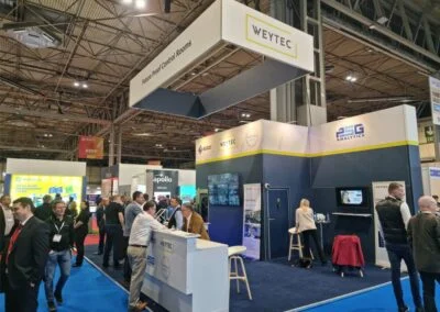 WeyTech exhibition stand