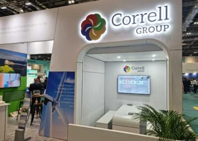 Correll Group exhibition stand