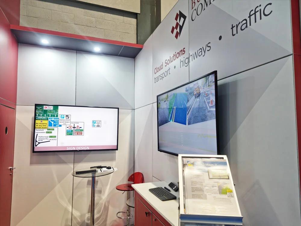 Buchanan Computing exhibition stand