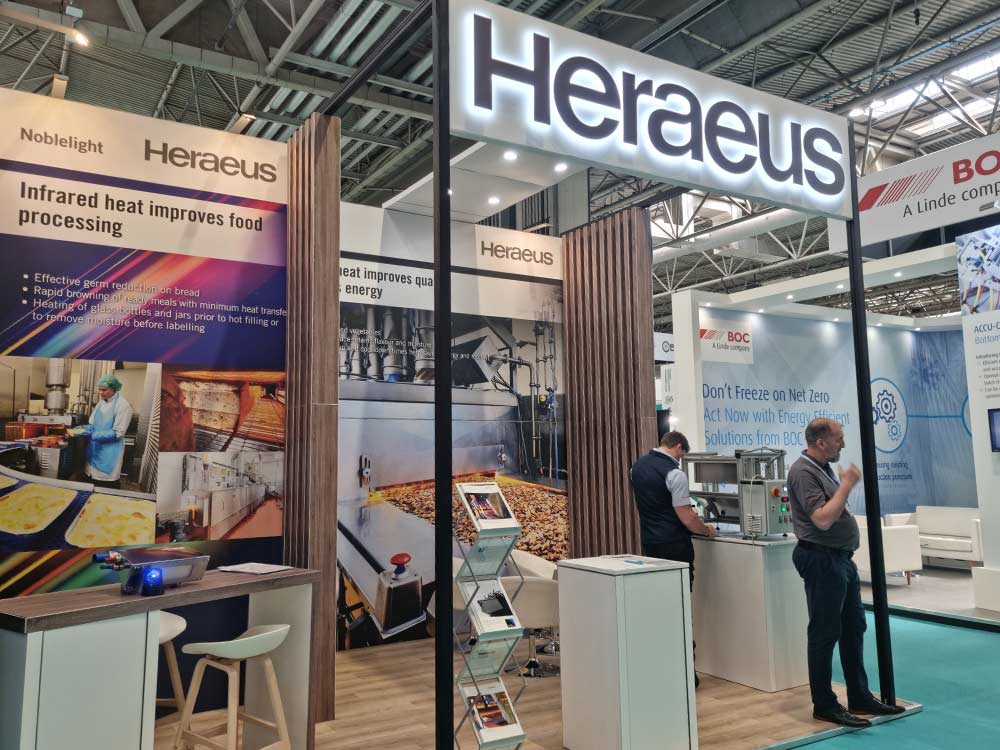 Heraeus exhibition stand