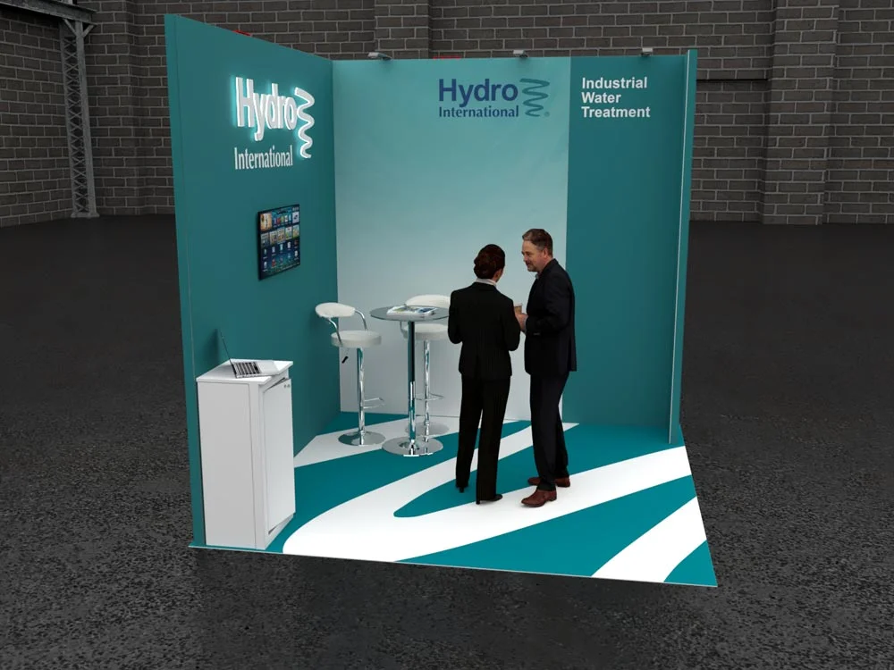 Hydro International exhibition stand render