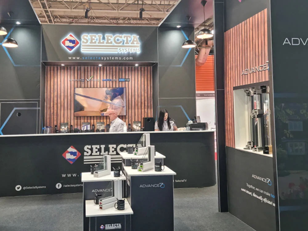 Selecta Systems exhibition stand