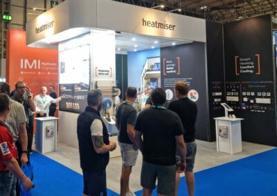 exhibition stand design for Heatmiser