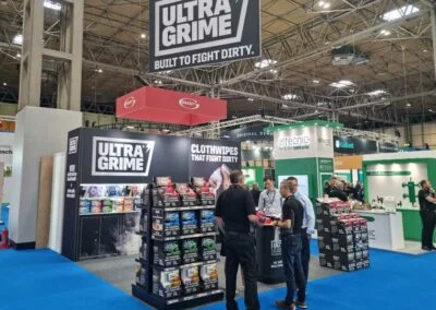 exhibition stand design for Ultra Grime