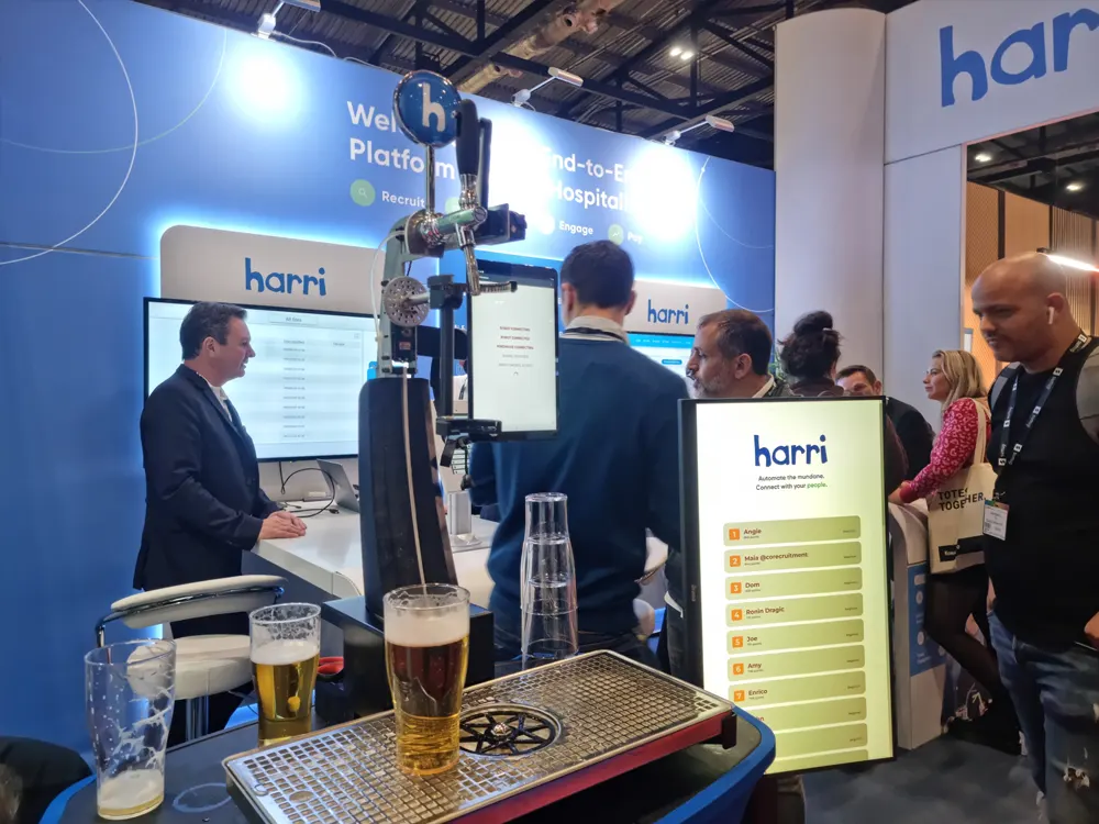 Harri Exhibition stand at Restaurant and Bar Tech '22 - image 3