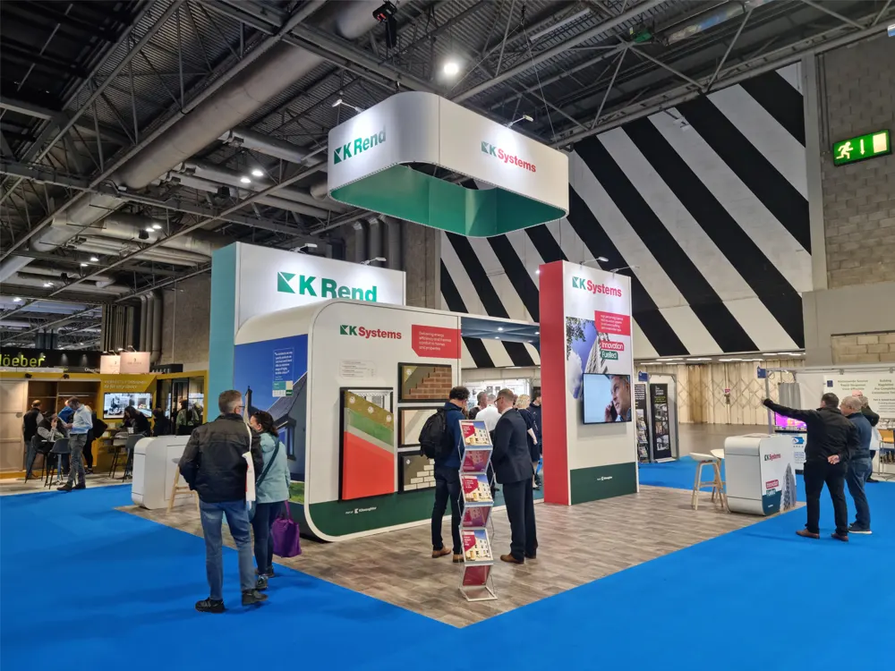 K Rend exhibition stand at Home Building and Renovation '23 - image 2