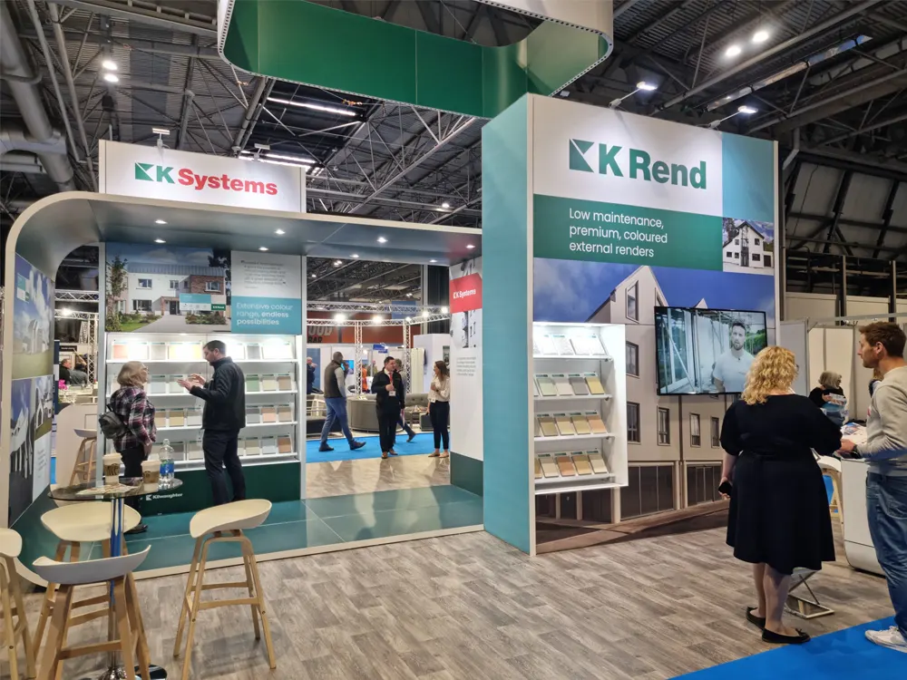 K Rend exhibition stand at Home Building and Renovation '23 - image 5