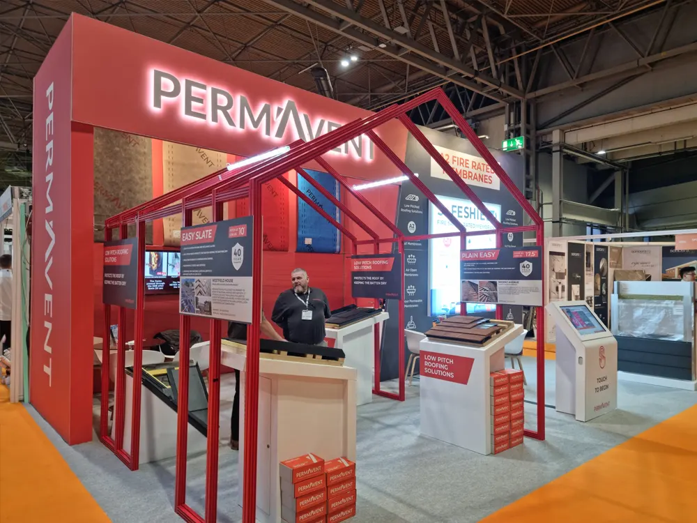 Permavent exhibition stand at UK Construction Week '22 - image 2