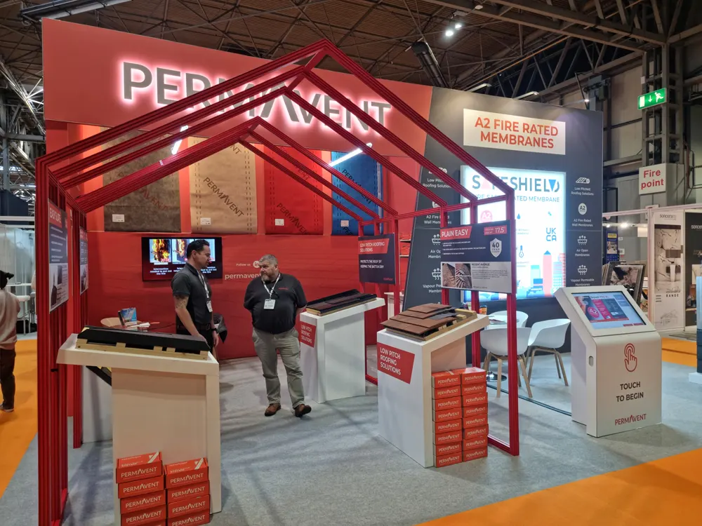 Permavent exhibition stand at UK Construction Week '22 - image 4