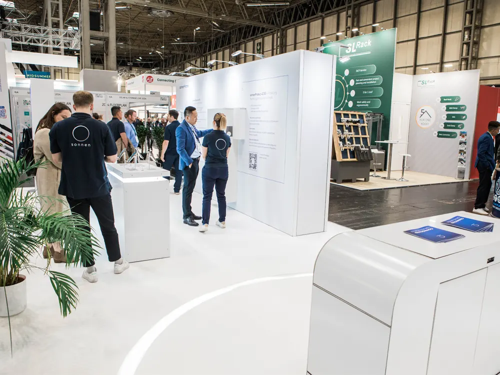 Sonnen exhibition stand at Solar and Storage '23 -image 9