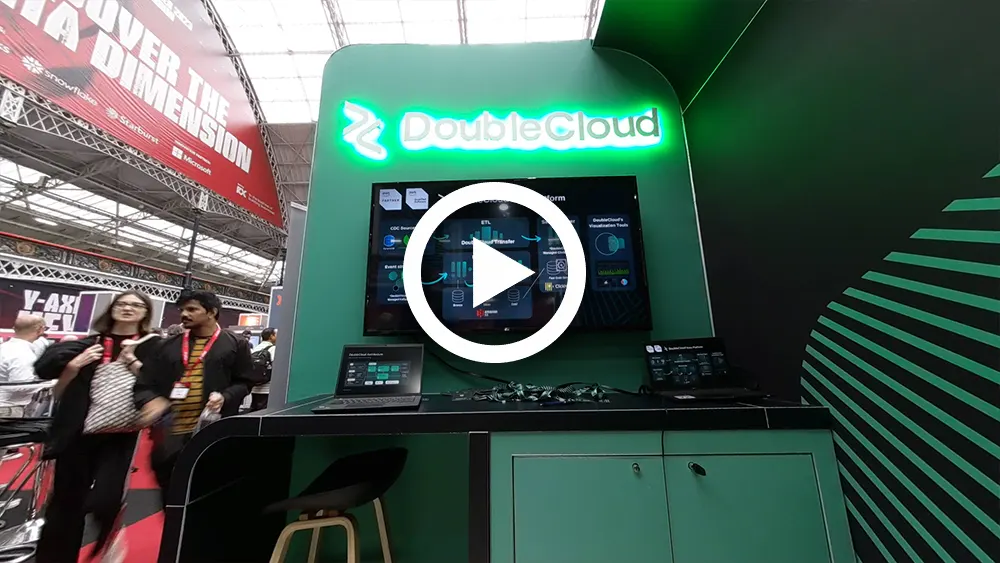 Double Cloud Exhibition Stand Virtual Tour