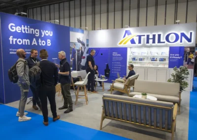 Athlon exhibition stand at Fleet and Mobility Live '24