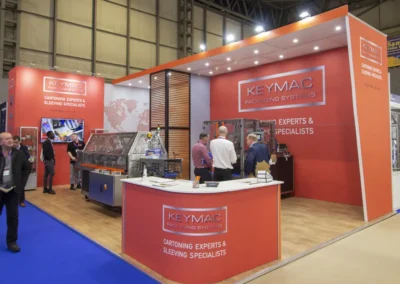 Keymac exhibition stand at PPMA '24