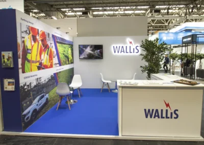 A.N Wallis exhibition stand at Solar and Storage '24