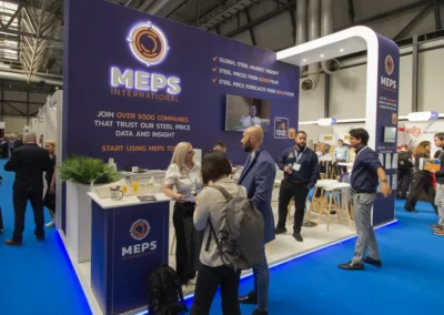 MEPS exhibition stand at UK metals '24