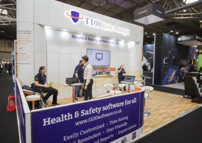 Business Safety Solutions Exhibition Stand at Health and Safety Show 25