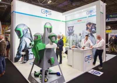 GVS Exhibition Stand at Health and Safety Show 25