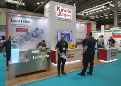 Kinder James Exhibition Stand at UK Food & Drinks Show 25