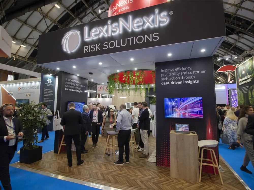 Lexis Nexis Exhibition Stand At BIBA 25