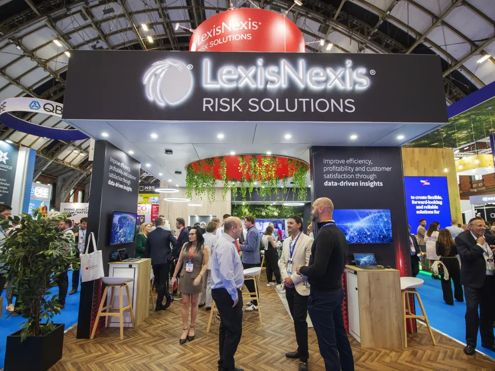 Lexis Nexis Exhibition Stand At BIBA 25
