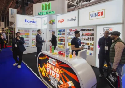 Meeran Exhibition Stand at UK Food & Drinks Show 25